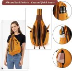 Jannloe Canvas Sling Bag Small Crossbody Backpack for Women Men Casual Shoulder Daypack Outdoor Rucksack Hiking Travel - Image 4